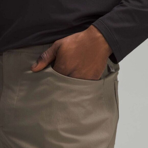 Lululemon ABC Bonded Twill Slim Fit Pant Trousers Tapered Straight Office Work - Picture 2 of 13